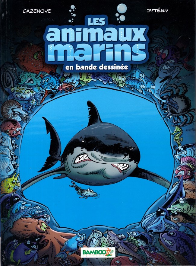 Couverture de l'album Les Animaux marins en bande dessinée Tome 1