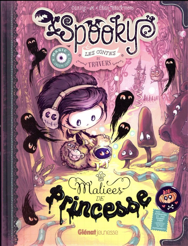 Couverture de l'album Spooky & les contes de travers Tome 3 Malices de princesse