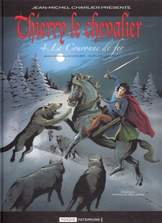 Couverture de l'album Thierry le chevalier Tome 4 La couronne de fer