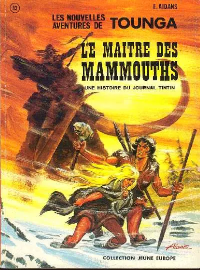 Couverture de l'album Tounga Tome 11 Le maître des mammouths