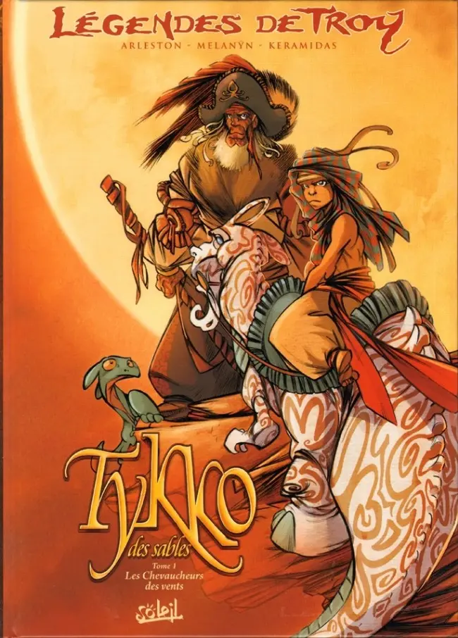 Couverture de l'album Tykko des sables Tome 1 Les Chevaucheurs des vents