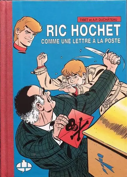 Couverture de l'album Tibet - tête-bêche Tome 2 Ric Hochet - Comme une lettre à la poste (Tibet tête-bêche)