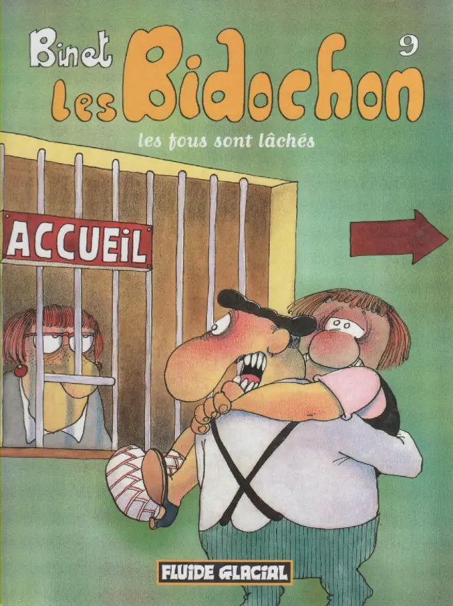 Couverture de l'album Les Bidochon Tome 9 Les fous sont lâchés