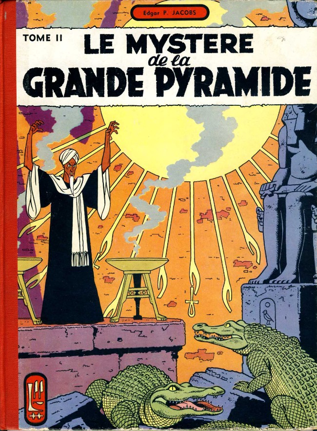 Couverture de l'album Blake et Mortimer Tome 4 Le Mystère de la Grande Pyramide - Tome II