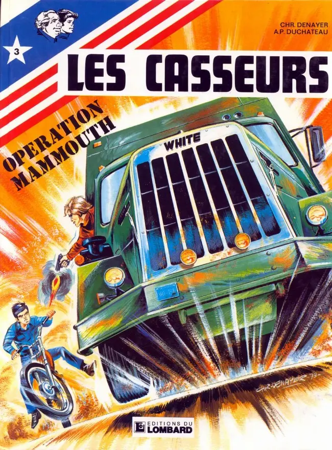 Couverture de l'album Les Casseurs Tome 3 Opération Mammouth