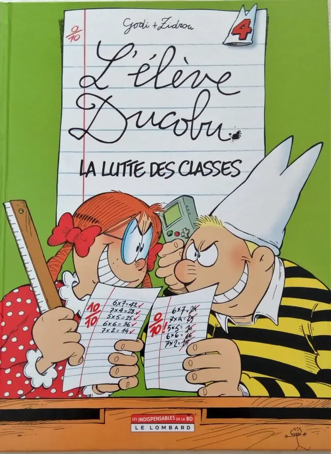 Couverture de l'album L'Élève Ducobu Tome 4 La lutte des classes