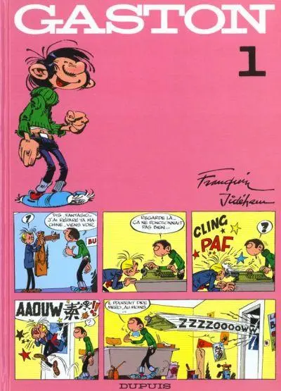 Couverture de l'album Gaston Tome 1 Édition spéciale 40e anniversaire
