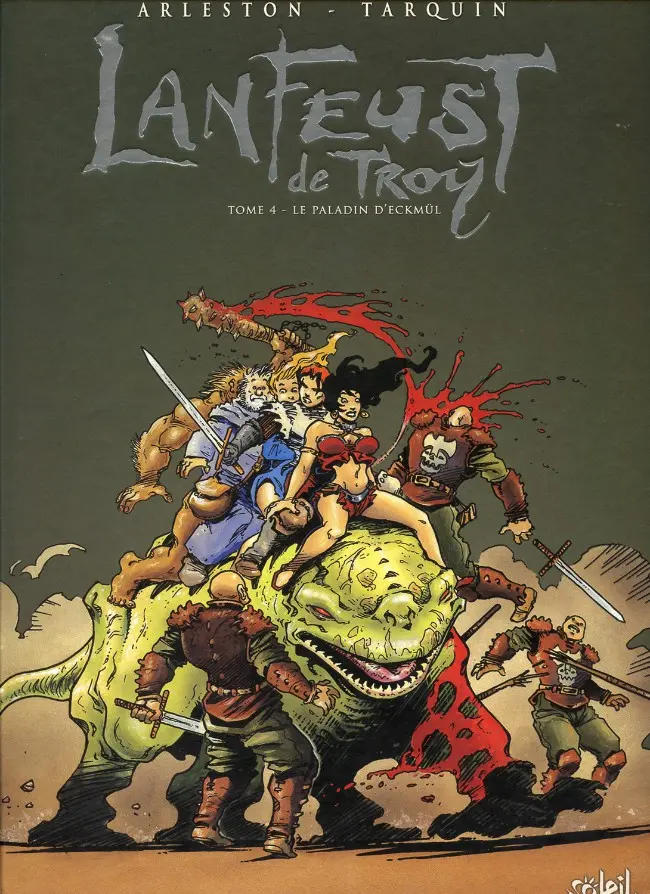 Couverture de l'album Lanfeust de Troy Tome 4 Le paladin d'Eckmül