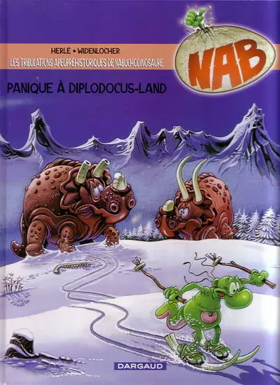 Couverture de l'album Nabuchodinosaure Tome 7 Panique à Diplodocus-land