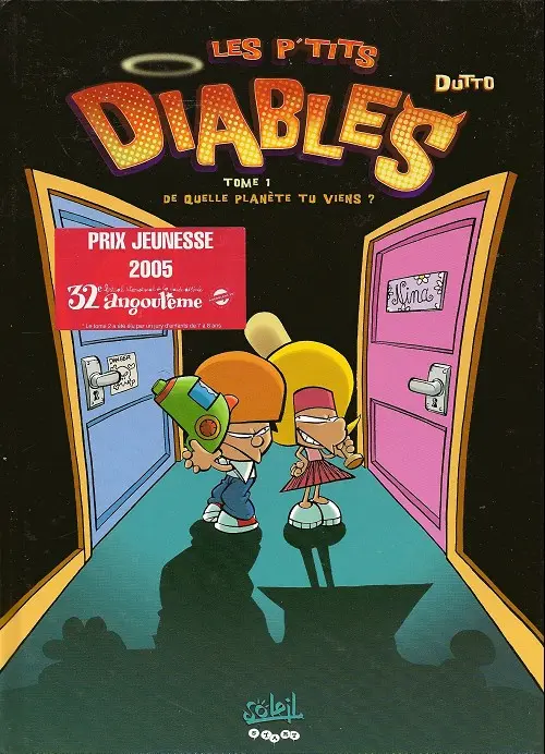 Couverture de l'album Les P'tits diables Tome 1 De quelle planète tu viens ?