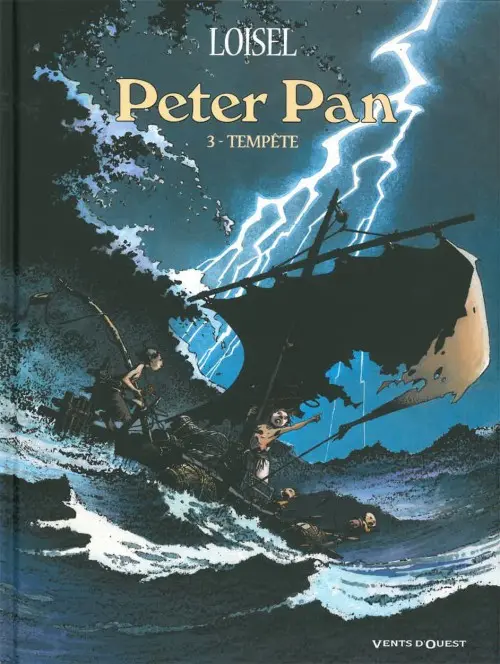 Couverture de l'album Peter Pan Tome 3 Tempête