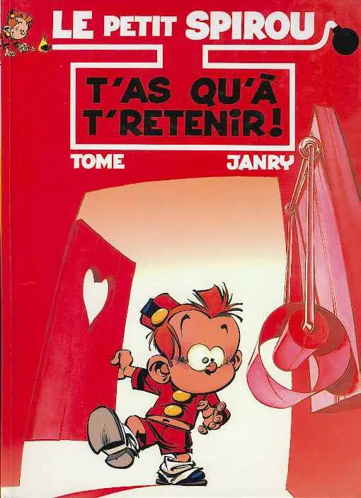Couverture de l'album Le Petit Spirou Tome 8 T'as qu'à t'retenir !