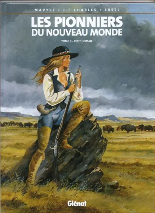 Couverture de l'album Les Pionniers du Nouveau Monde Tome 8 Petit homme