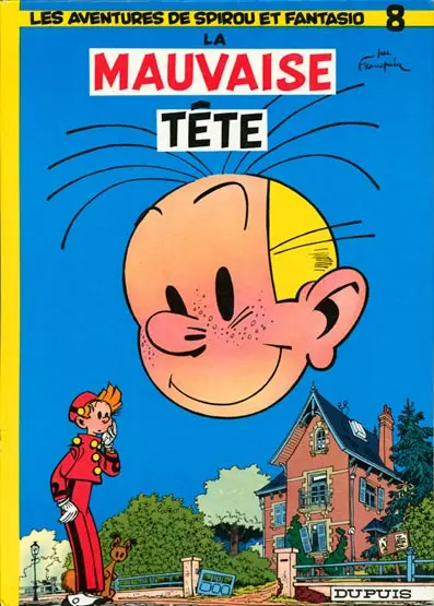 Couverture de l'album Spirou et Fantasio Tome 8 La mauvaise tête