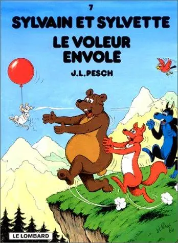 Couverture de l'album Sylvain et Sylvette Tome 7 Le voleur envolé