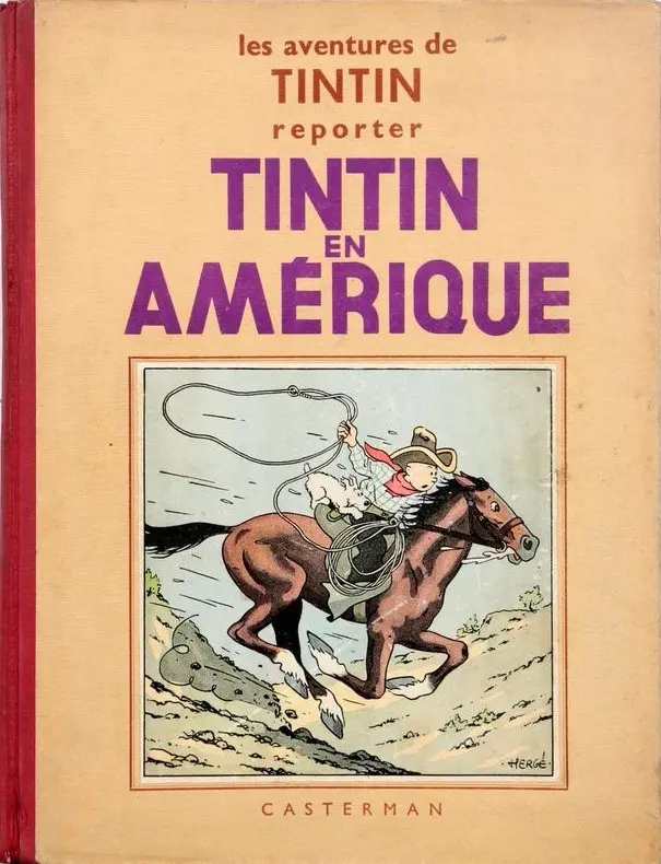 Couverture de l'album Tintin Tome 3 Tintin en Amérique