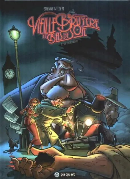 Couverture de l'album Vieille Bruyère et Bas de Soie Tome 1 La tache noire