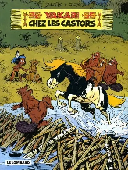 Couverture de l'album Yakari Tome 3 Yakari chez les castors
