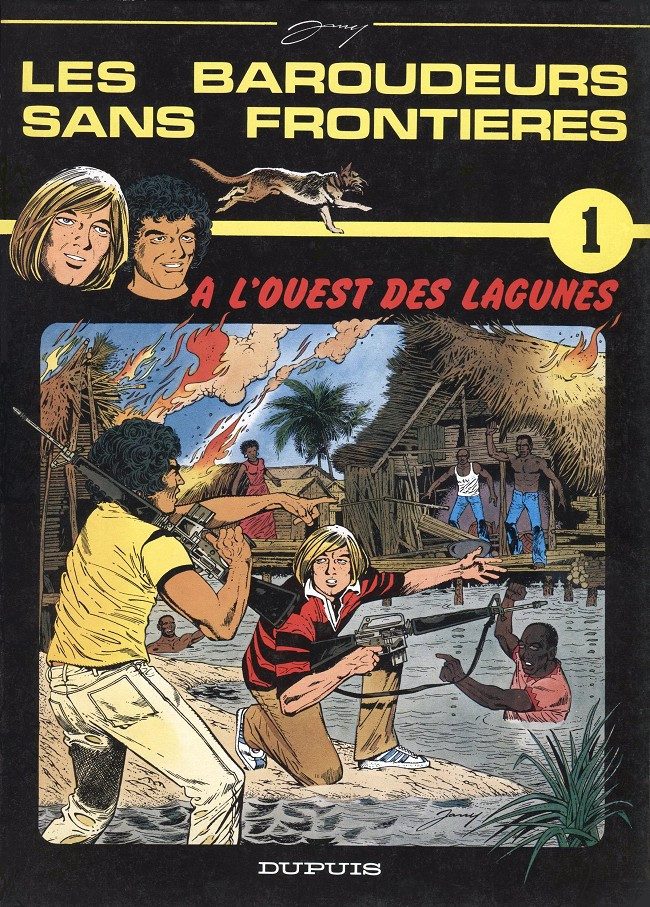 Couverture de l'album Les Baroudeurs sans frontières Tome 1 À l'ouest des lagunes