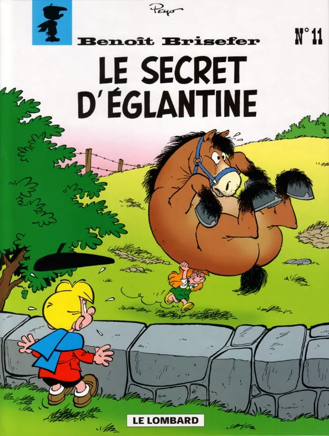 Couverture de l'album Benoît Brisefer Tome 11 Le secret d'Églantine