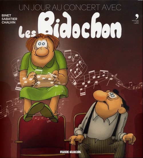 Couverture de l'album Les Bidochon Un jour au concert avec les Bidochon