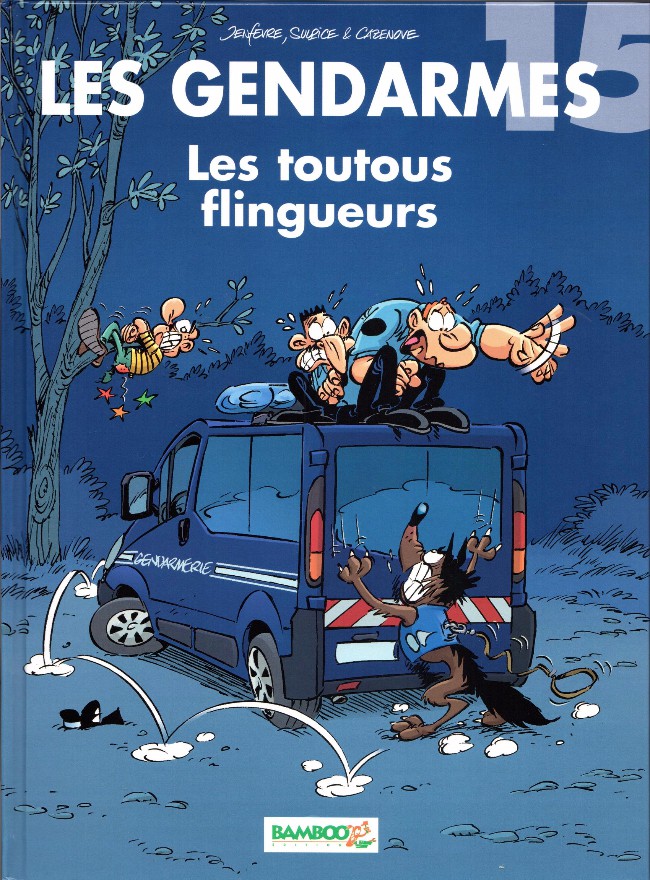 Couverture de l'album Les Gendarmes Tome 15 Les toutous flingueurs