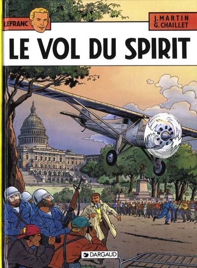 Couverture de l'album Lefranc Tome 13 Le vol du spirit