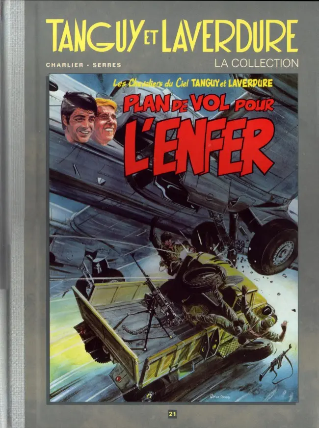 Couverture de l'album Tanguy et Laverdure - La Collection Tome 21 Plan de vol pour l'enfer