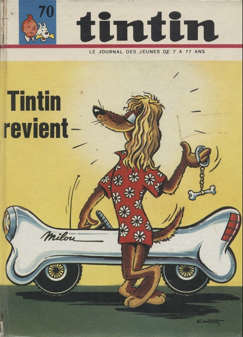 Couverture de l'album Tintin Tome 70 Tintin album du journal (n°934 à 946)