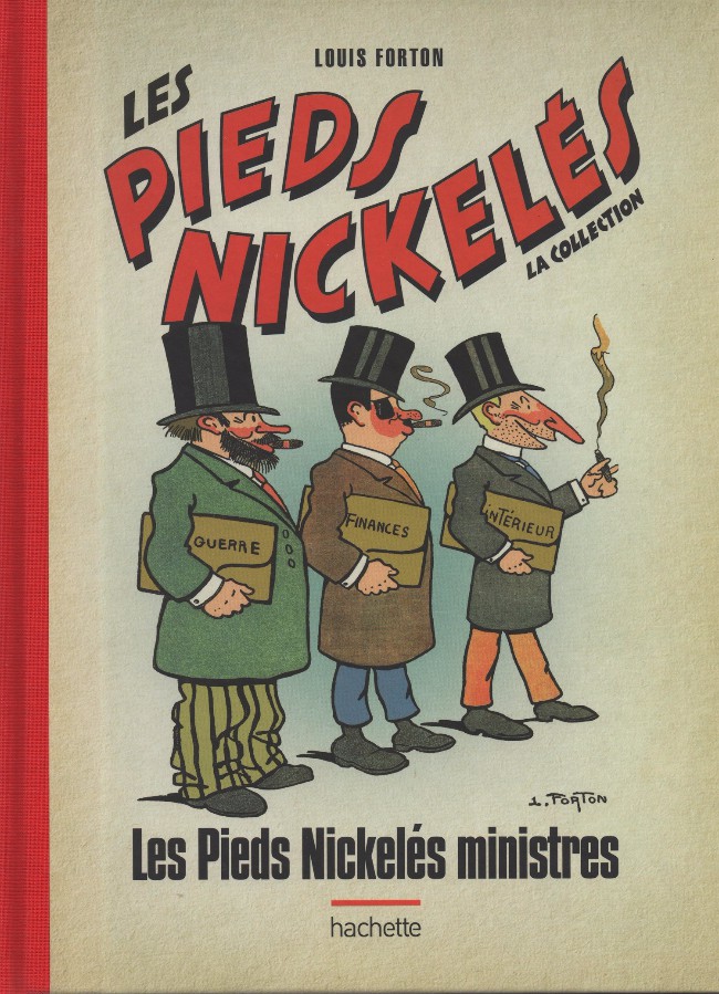 Couverture de l'album Les Pieds Nickelés - La collection Tome 112 Les Pieds Nickelés ministres