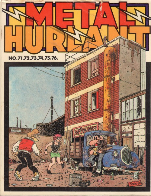 Couverture de l'album Métal Hurlant 15 Recueil Métal Hurlant n°71 à 76