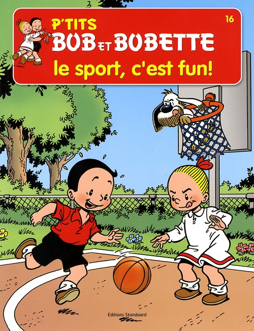 Couverture de l'album Bob et Bobette (P'tits) Tome 16 Le sport, c'est fun !
