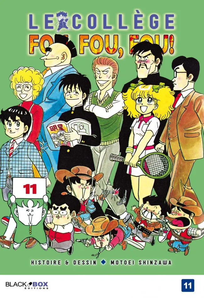 Couverture de l'album Le Collège fou, fou, fou ! 11