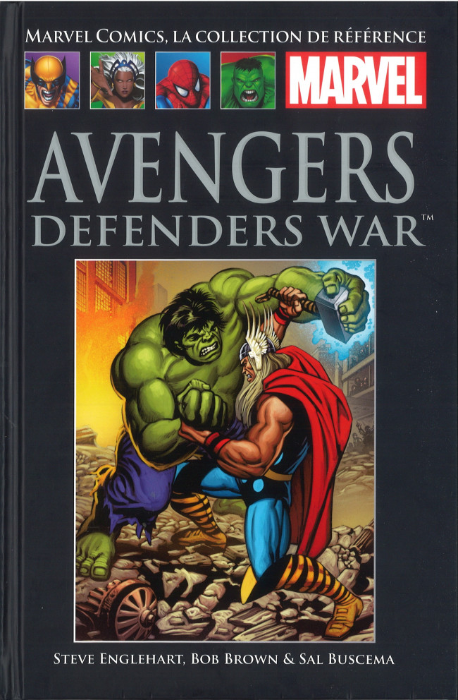 Couverture de l'album Marvel Comics - La collection de référence Tome 112 Avengers Defenders War