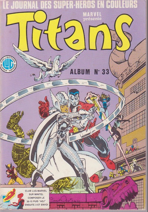 Couverture de l'album Titans Album N° 33
