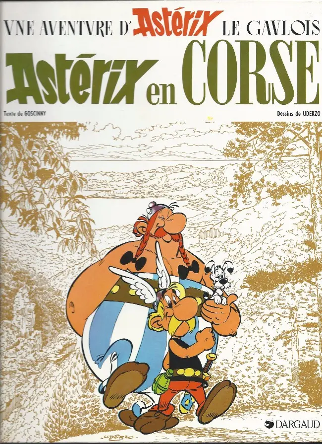 Couverture de l'album Astérix Tome 20 Astérix en Corse