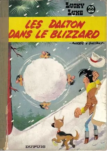 Couverture de l'album Lucky Luke Tome 22 Les Dalton dans le blizzard