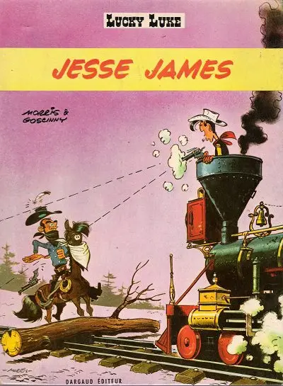 Couverture de l'album Lucky Luke Tome 35 Jesse James