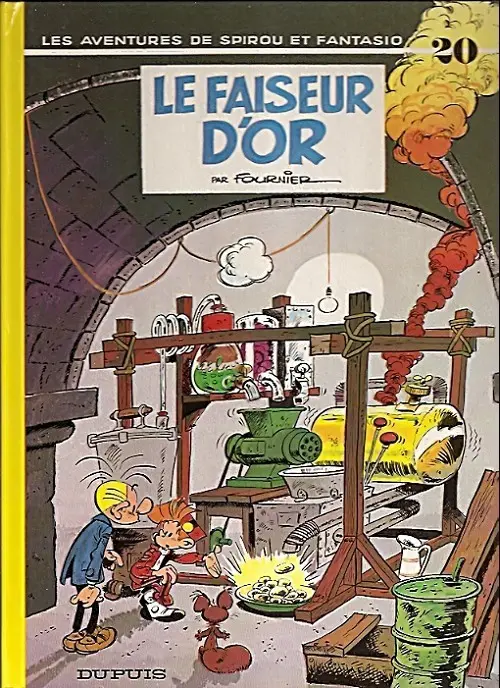 Couverture de l'album Spirou et Fantasio Tome 20 Le faiseur d'or