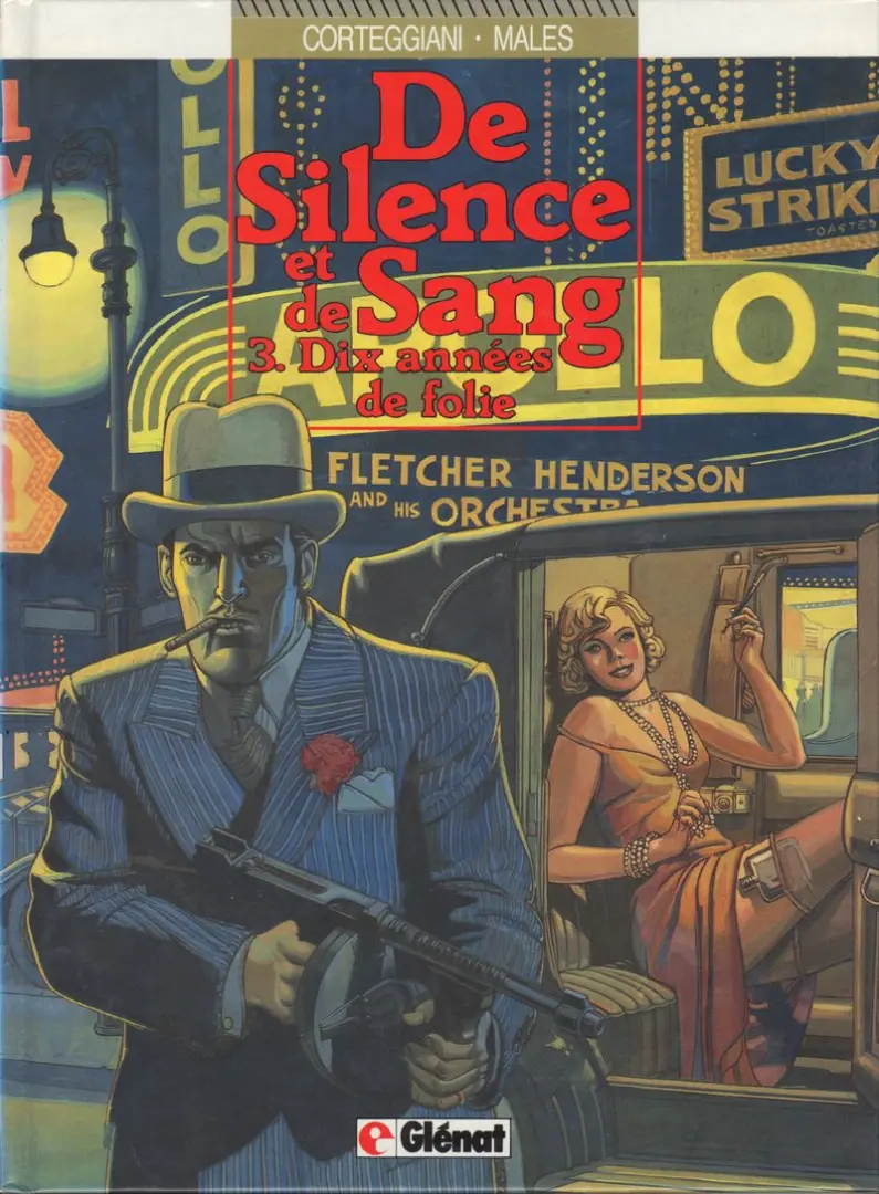 Couverture de l'album De silence et de sang Tome 3 Dix années de folie
