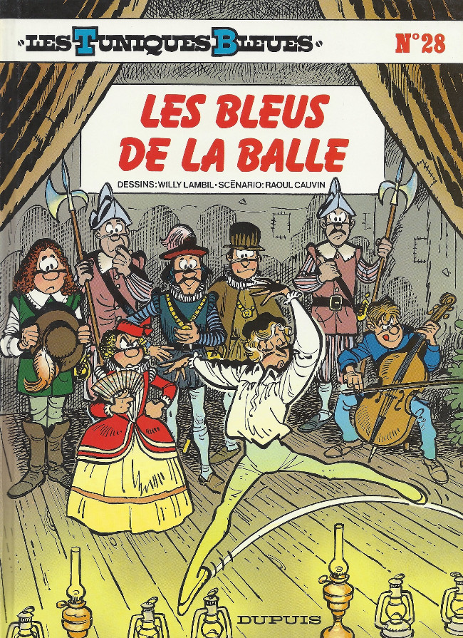 Couverture de l'album Les Tuniques Bleues Tome 28 Les bleus de la balle