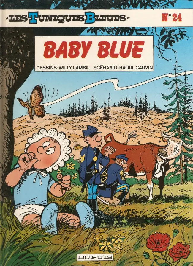 Couverture de l'album Les Tuniques Bleues Tome 24 Baby blue