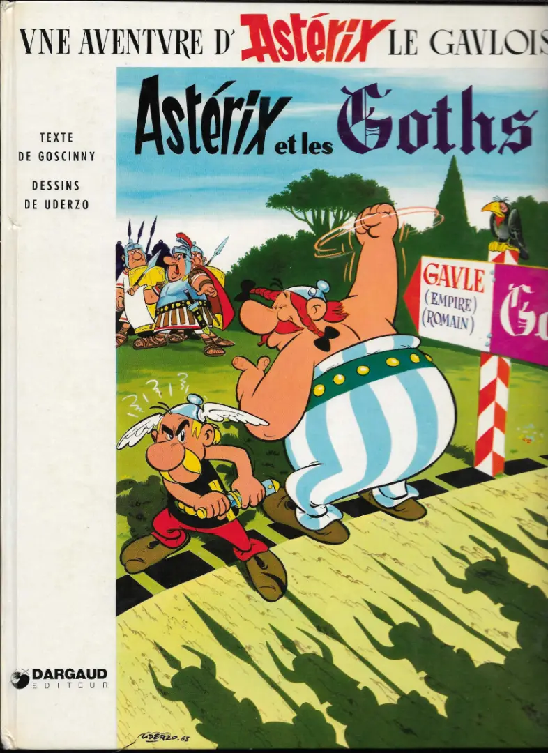 Couverture de l'album Astérix Tome 3 Astérix et les Goths