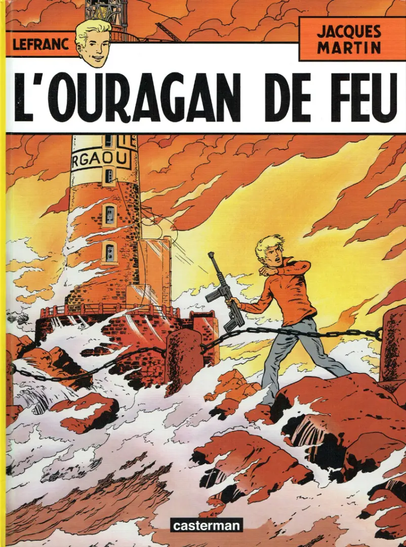 Couverture de l'album Lefranc Tome 2 L'ouragan de feu