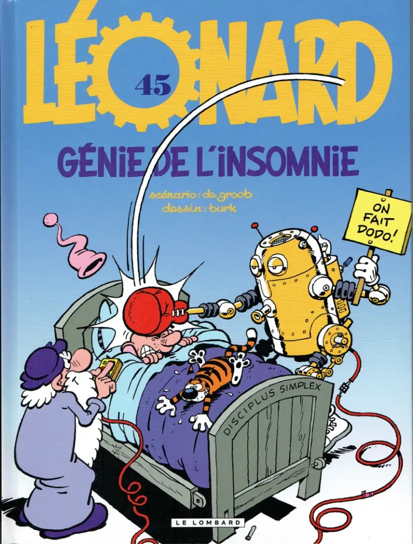 Couverture de l'album Léonard Tome 45 Génie de l'insomnie