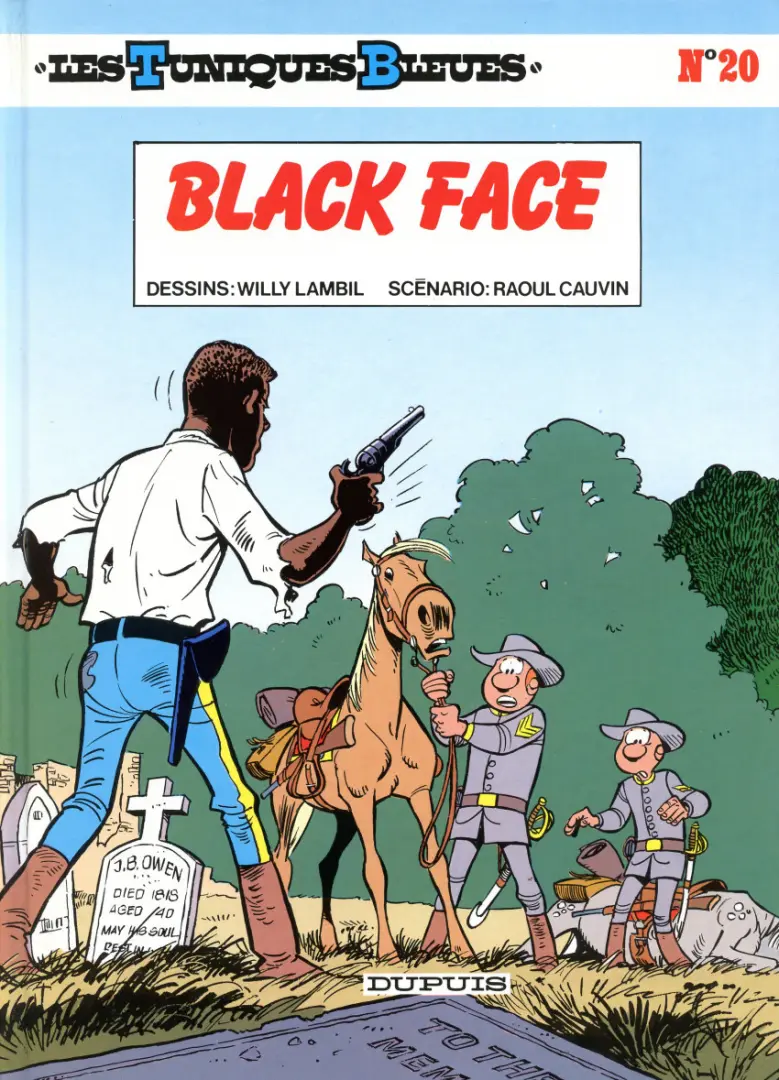 Couverture de l'album Les Tuniques Bleues Tome 20 Black face