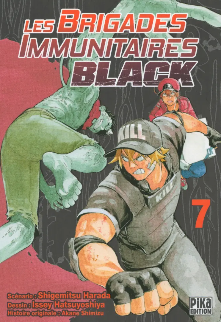 Couverture de l'album Les brigades immunitaires Black 7