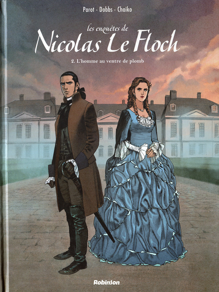 Couverture de l'album Les Enquêtes de Nicolas Le Floch Tome 2 L'homme au ventre de plomb