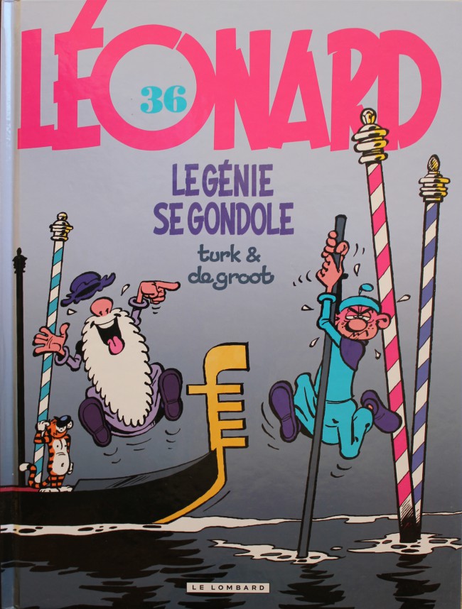Couverture de l'album Léonard Tome 36 Le génie se gondole