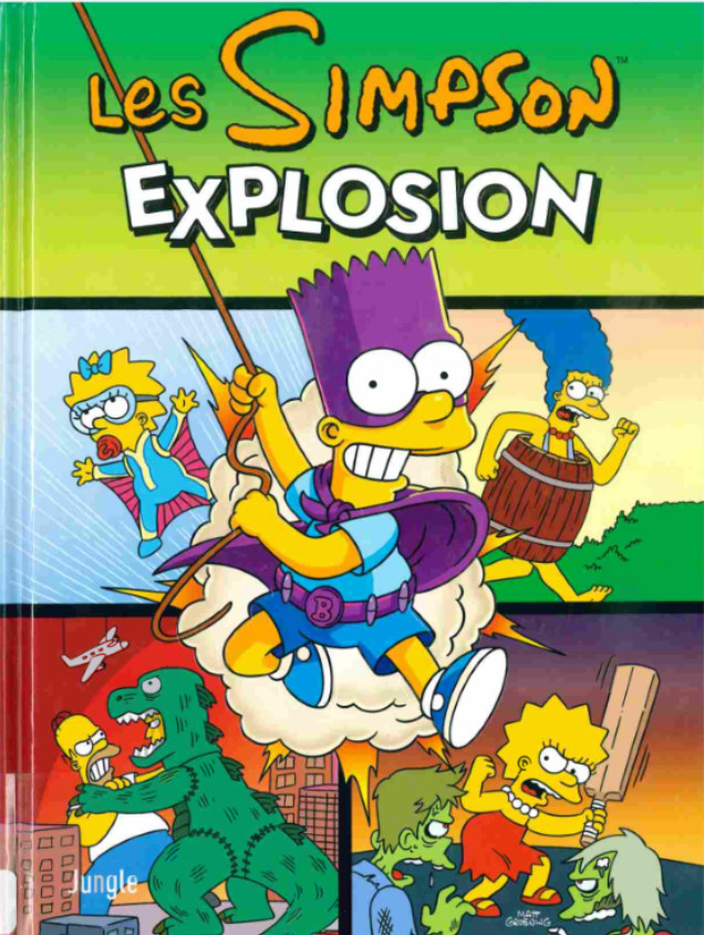 Couverture de l'album Les simpson - Explosion Tome 2